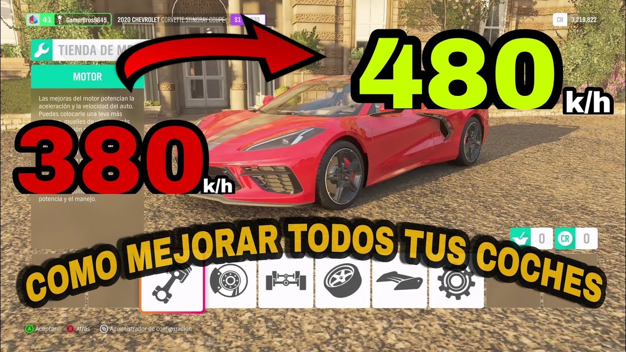 ✔️Como TUNEAR TODOS tus coches de FORMA CORRECTA ✔️✔️en Forza Horizon 4