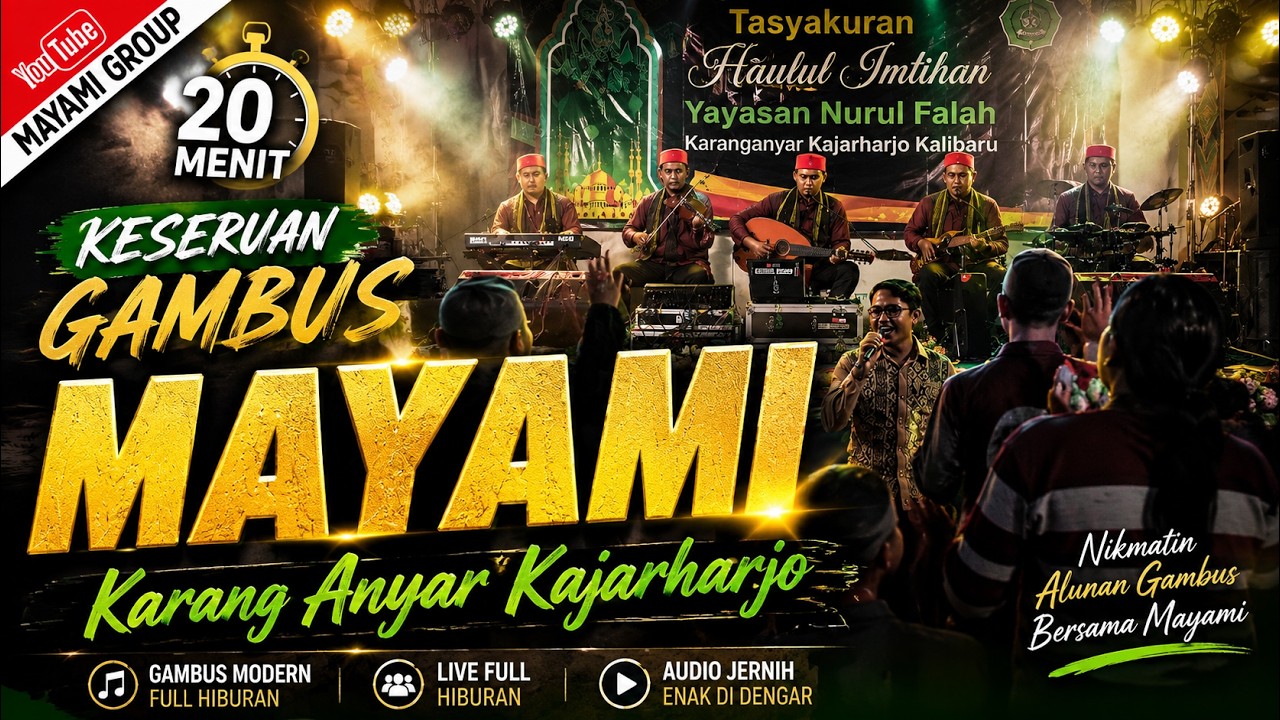 MI. NURUL FALAH - Karanganyar Kajarharjo Kalibaaru - Gambus MAYAMI Jember