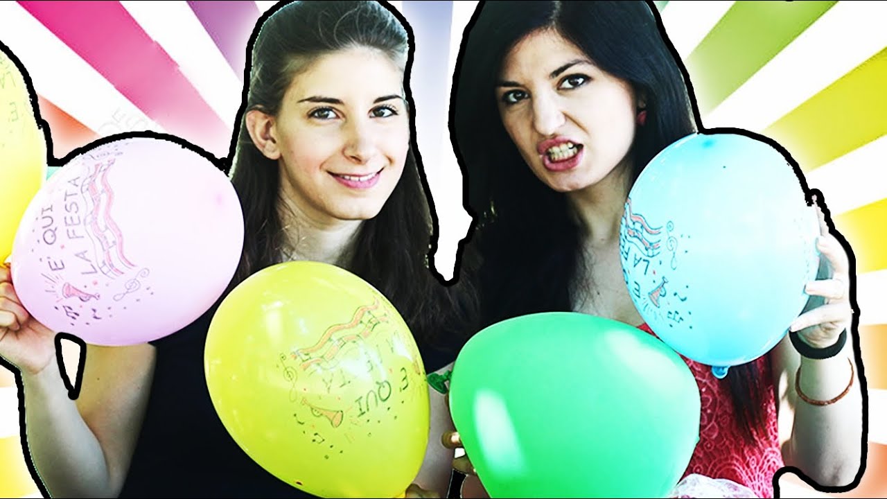LE RAGAZZE ROMPONO LE PALLE! - BALLOON CHALLENGE #challengeinlove