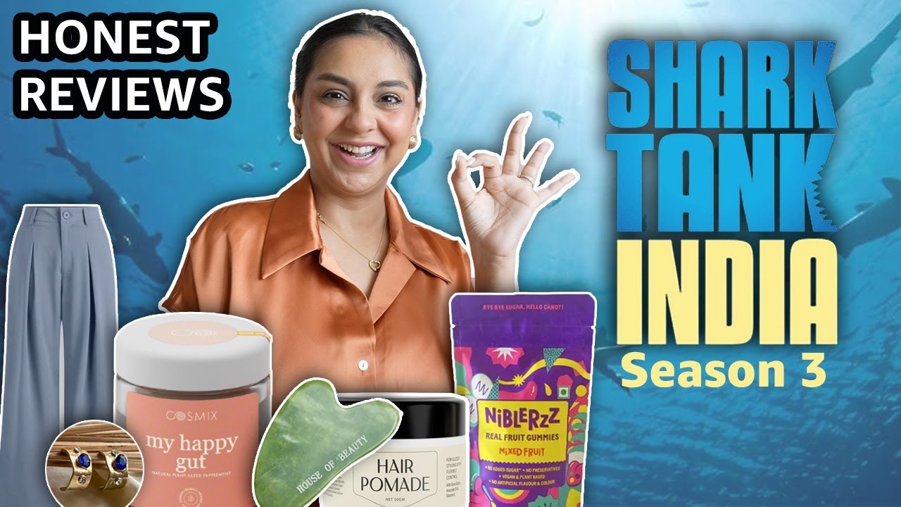 Trying Shark Tank India Season 3 Products | Aanam C