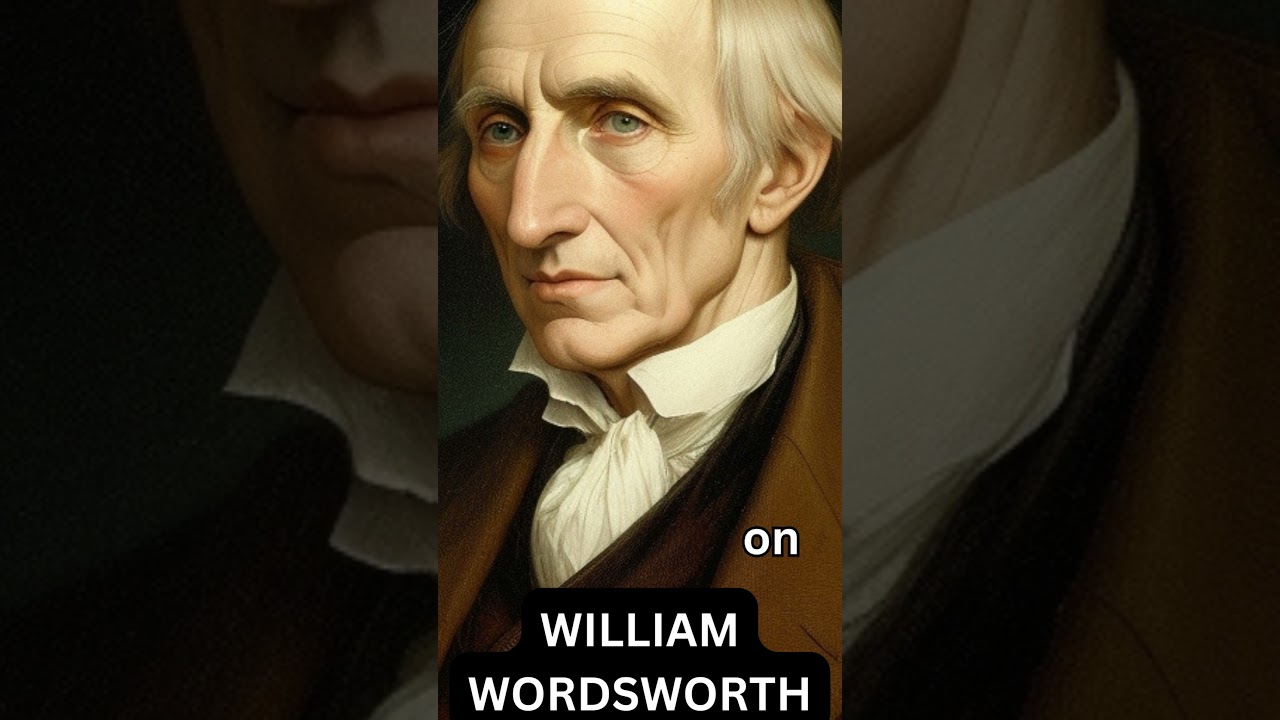 A QUOTE FROM WILLIAM WORDSWORTH #williamwordsworth #youtubeshortsquotes