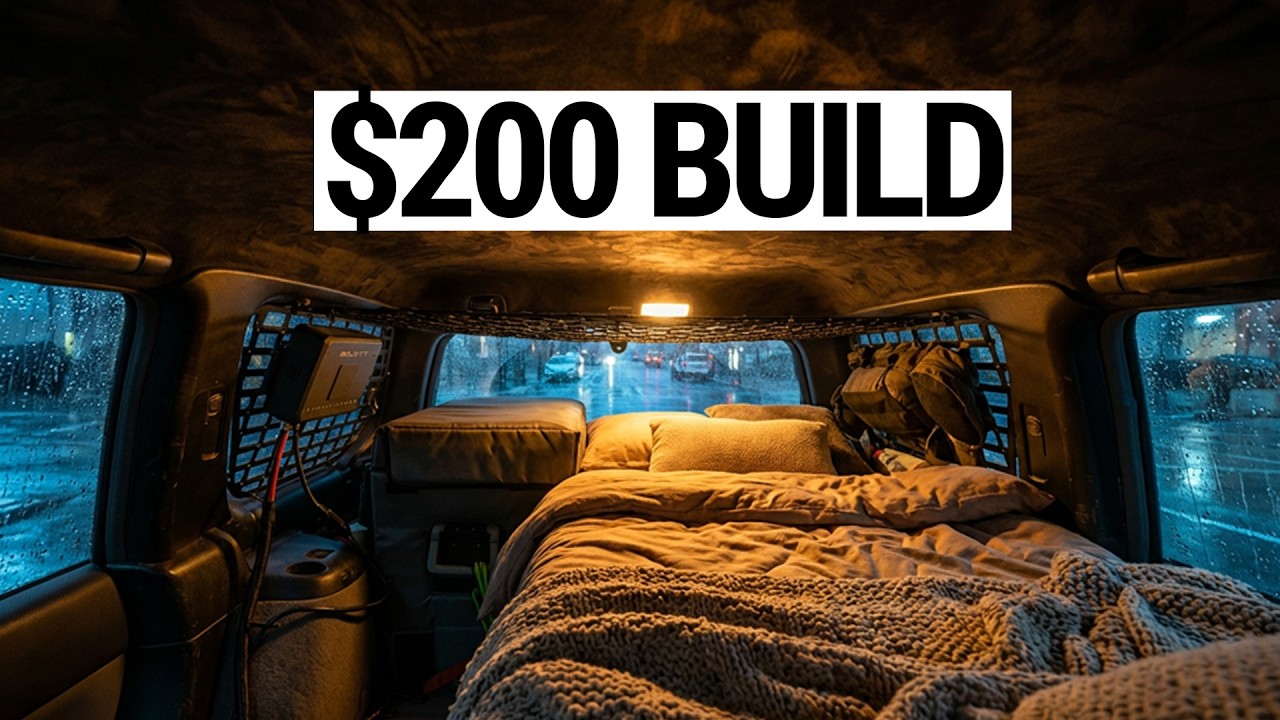 Ditching the Rooftop Tent: DIY Budget Stealth Camper Build