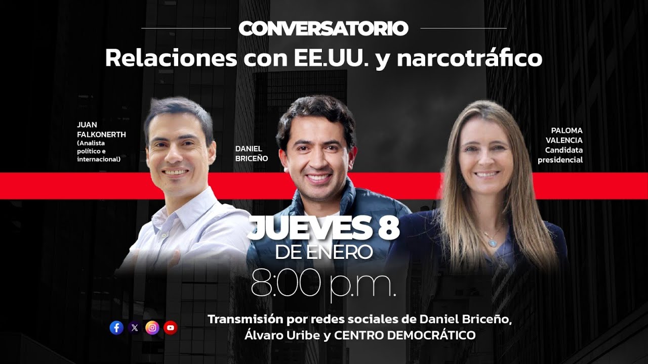 Conversatorio: Relaciones con EEUU y narcotráfico