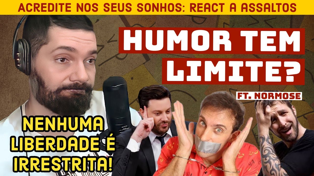 Danilo Gentili, Leo Lins e A FARSA do HUMOR Politicamente INCORRETO feat. Normose | João Carvalho