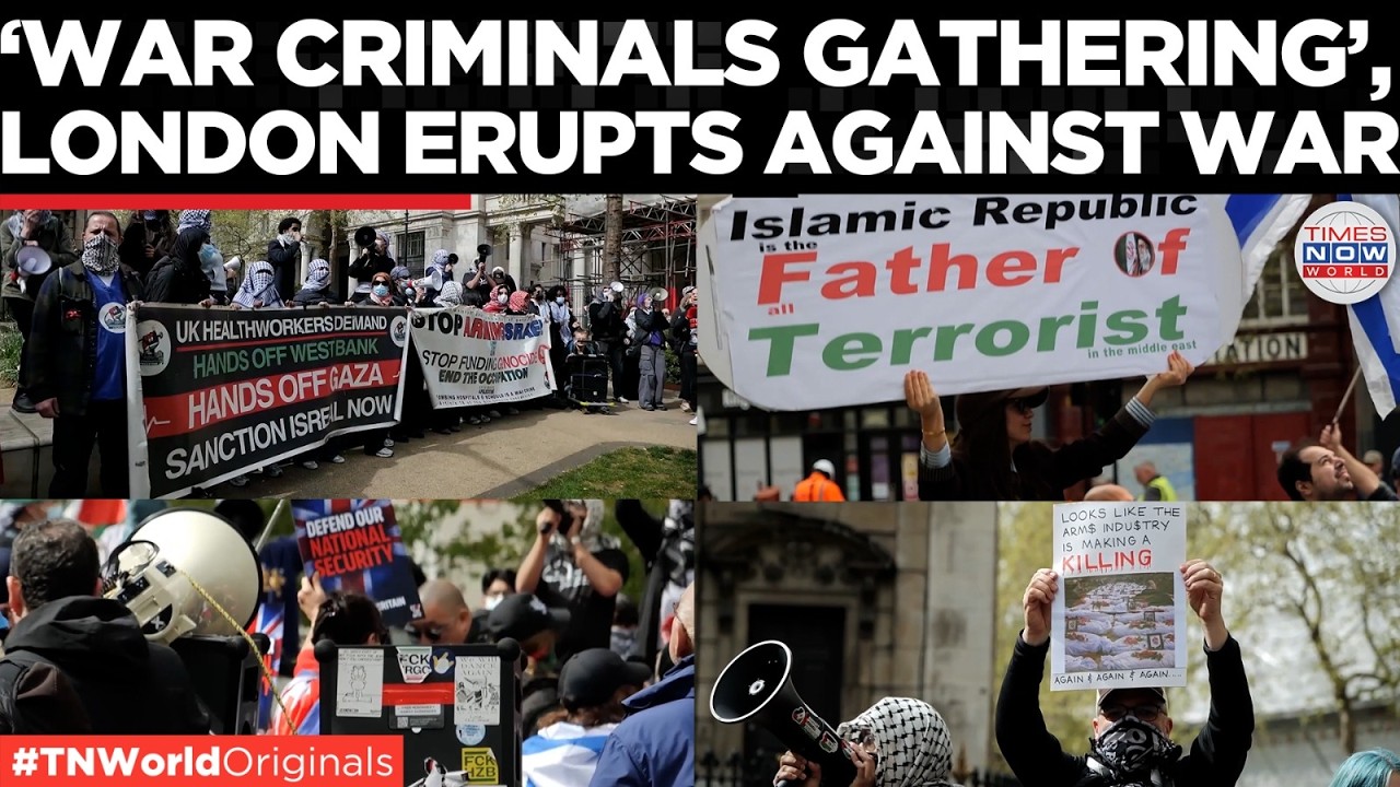 &lsquo;Boycott Israeli Apartheid&rsquo;, London Protest Targets Defence Leaders Meet | Times Now World