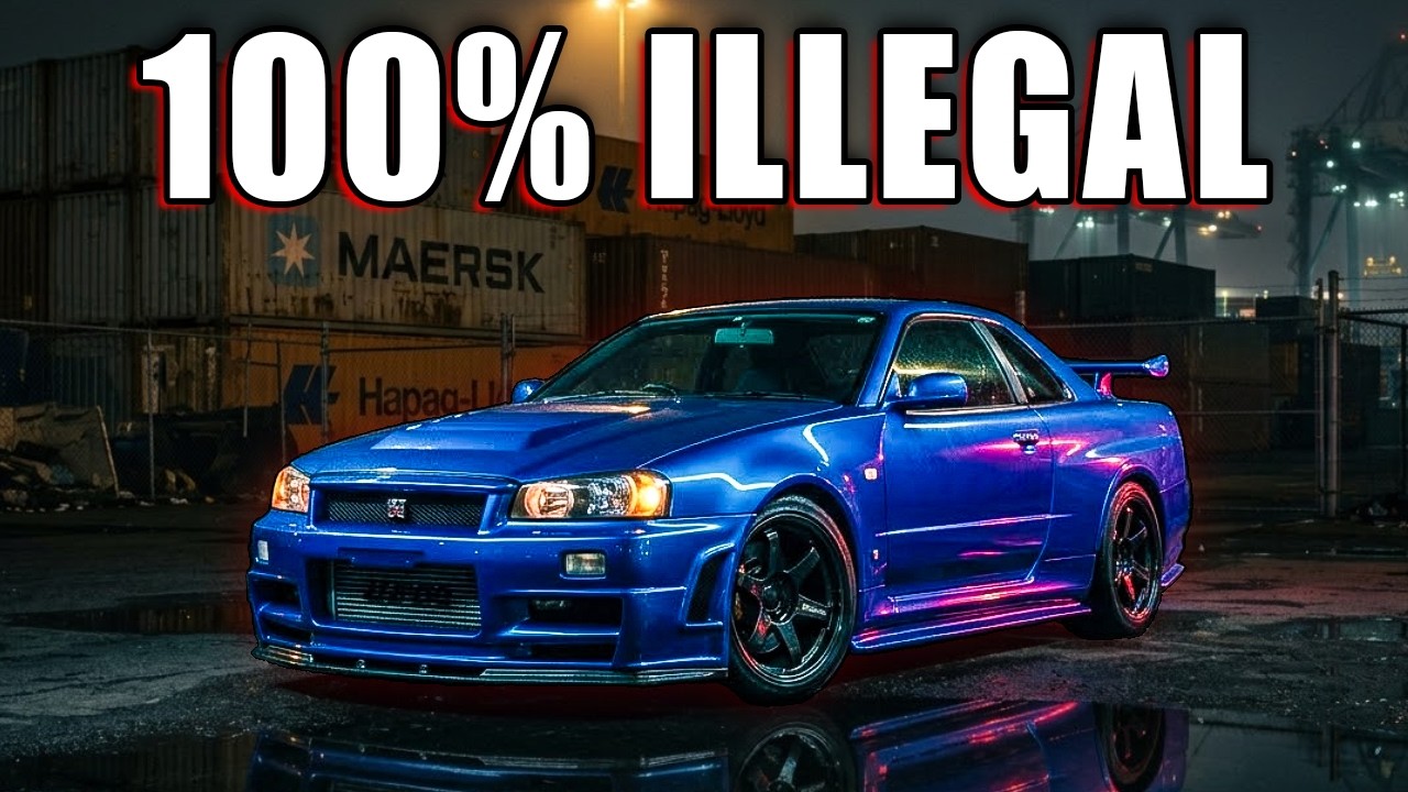 The Most Smuggled JDM Car in American History! | R34