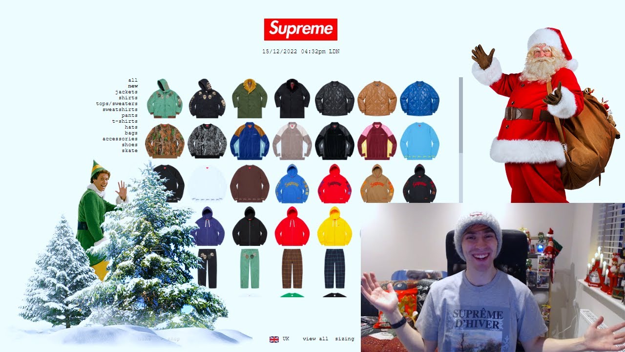 Supreme FW22 Week 16 - Winter Tees Week - Not A Live Cop