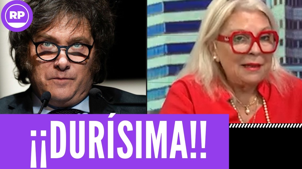 ¡¡EN LLAMAS!! CARRIO SALE A INCINERAR AL GOBIERNO DE MILEI CON LA POSTA