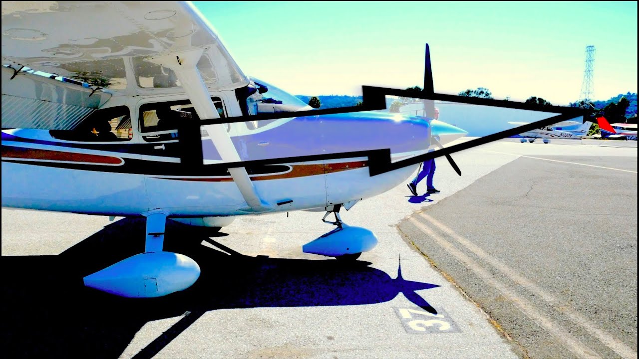 Cessna 182 и поиск ИДЕАЛЬНОЙ посадки