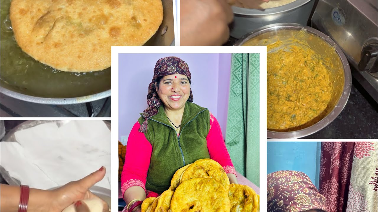Himachali traditional dish पोल्डू (Poldu)