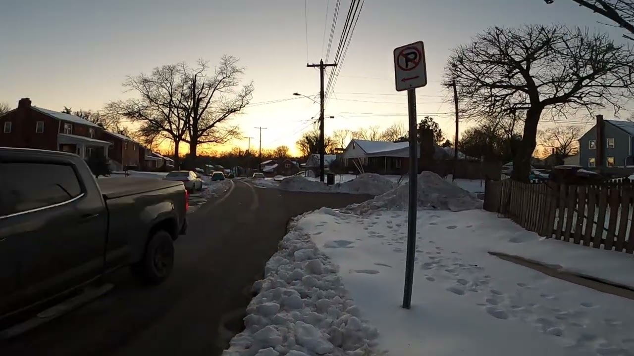 Maryland estado que más frio ase 