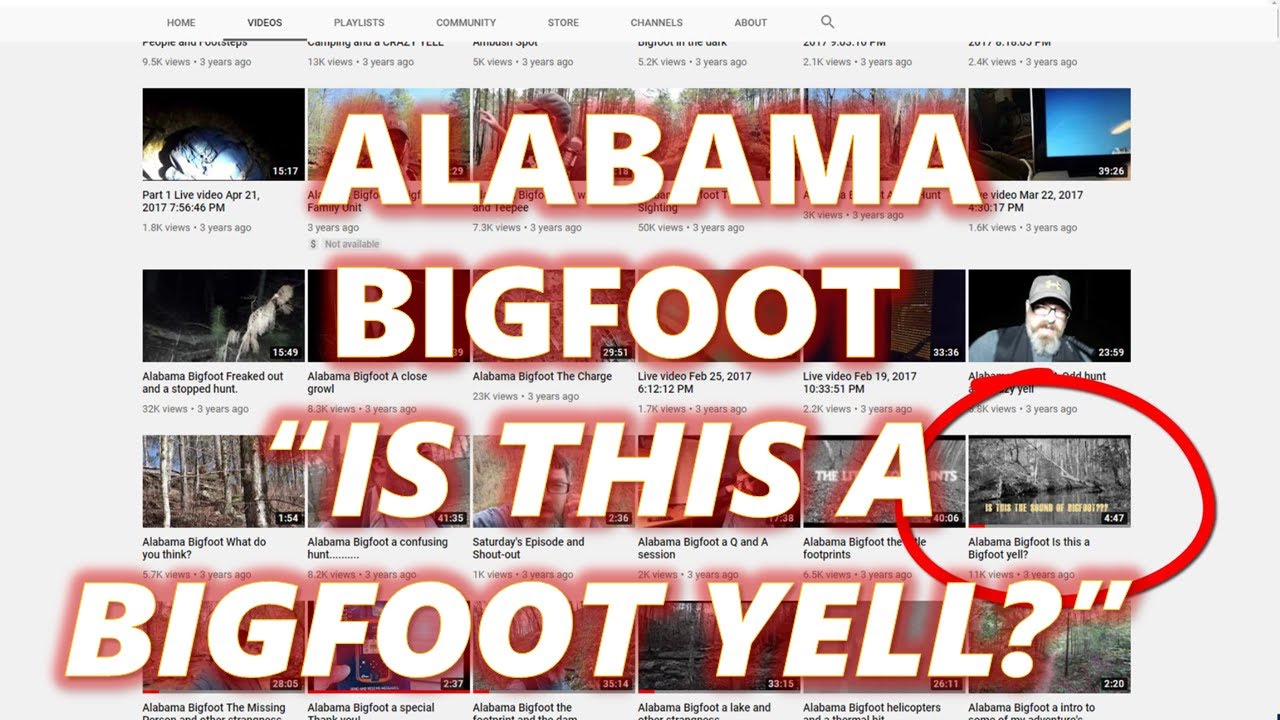 Alabama Bigfoot Jonathan Odom asks 