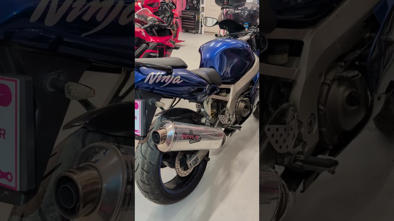 Pink motorkerékpár szerviz-ZX9R állapotfelmérés