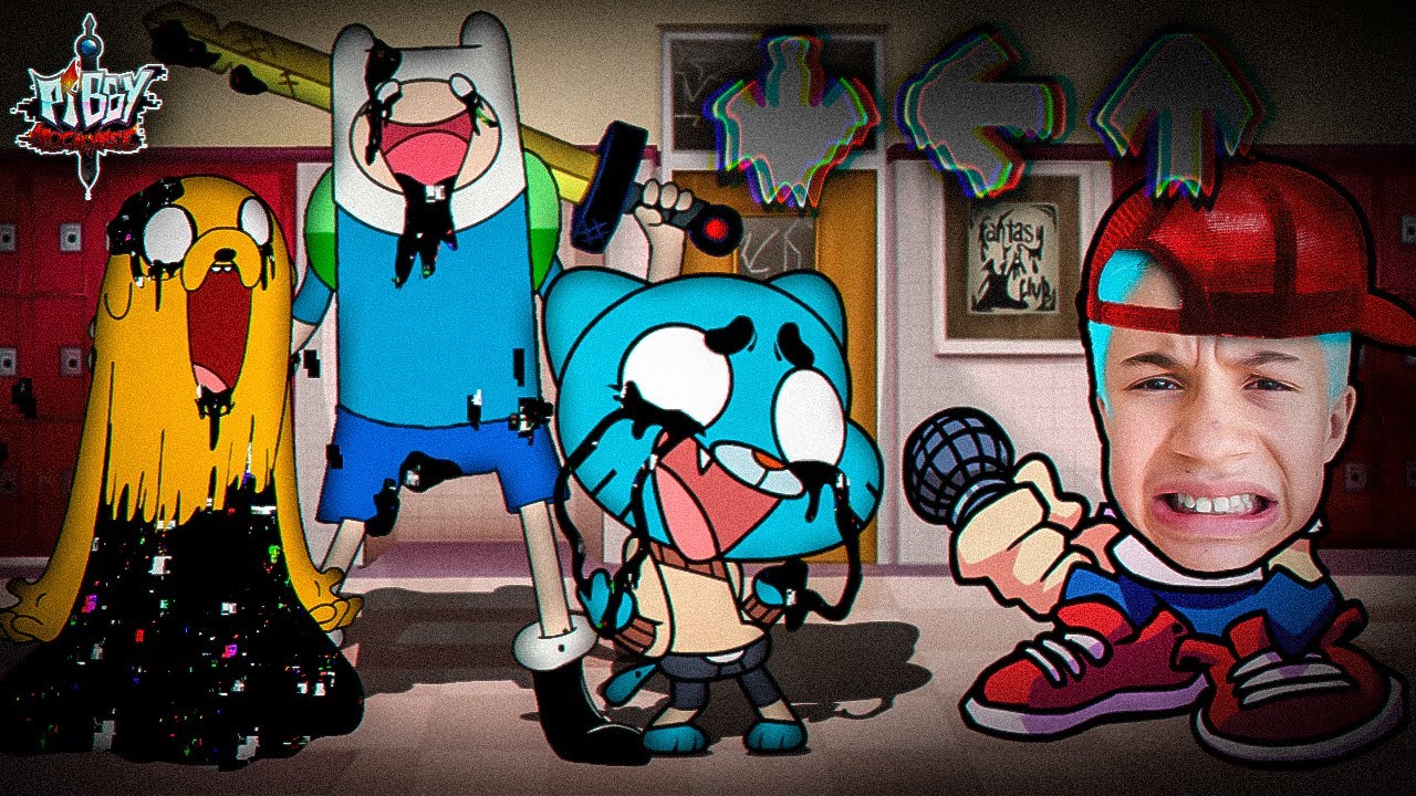 Esse Desenho Animado FOFO Ficou MACABRO no Friday Night Funkin