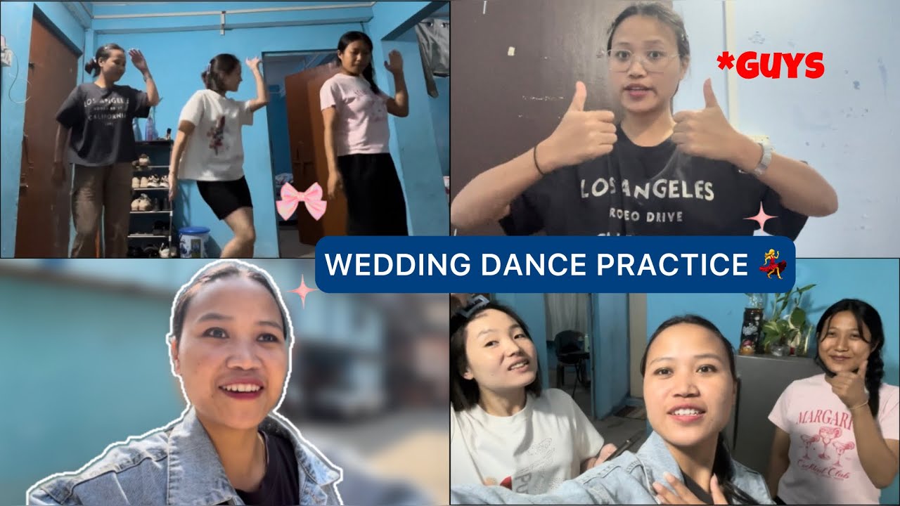 Wedding Dance Practice with My Girls 💃❤️