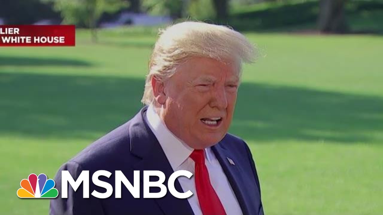 President Donald Trump Rejects Accusations Of Racism After Attacks | Velshi & Ruhle | MSNBC