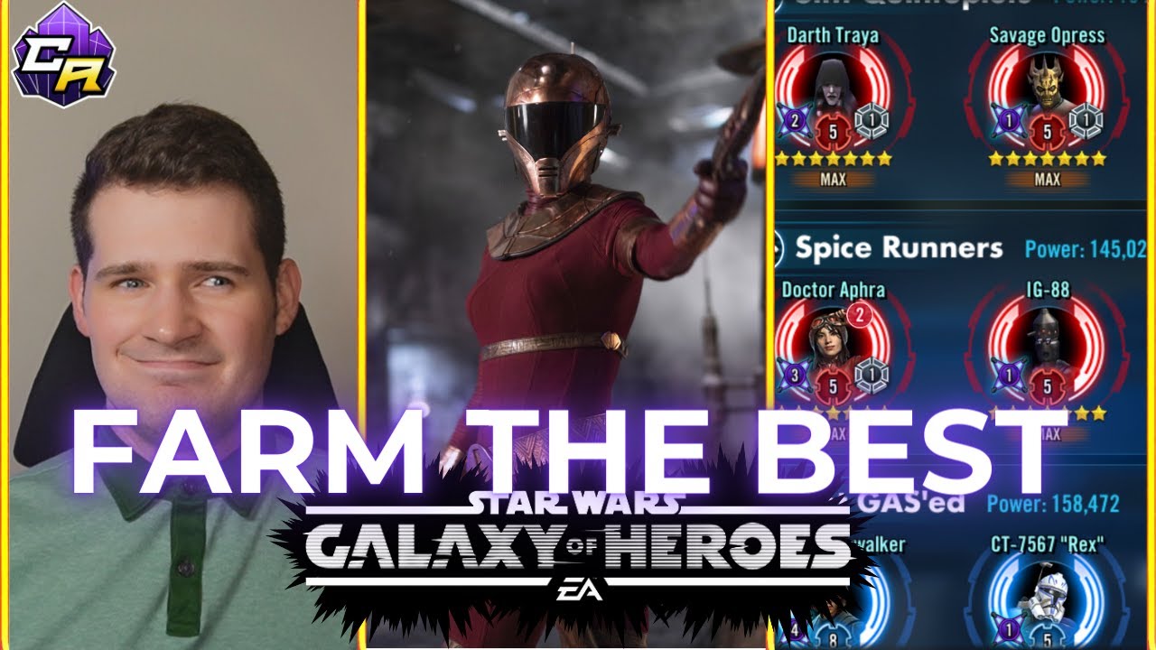 Состав: 40 лучших команд в рейтинге GAC (БЕЗ легенд Галактики!) Июнь 2023 г.