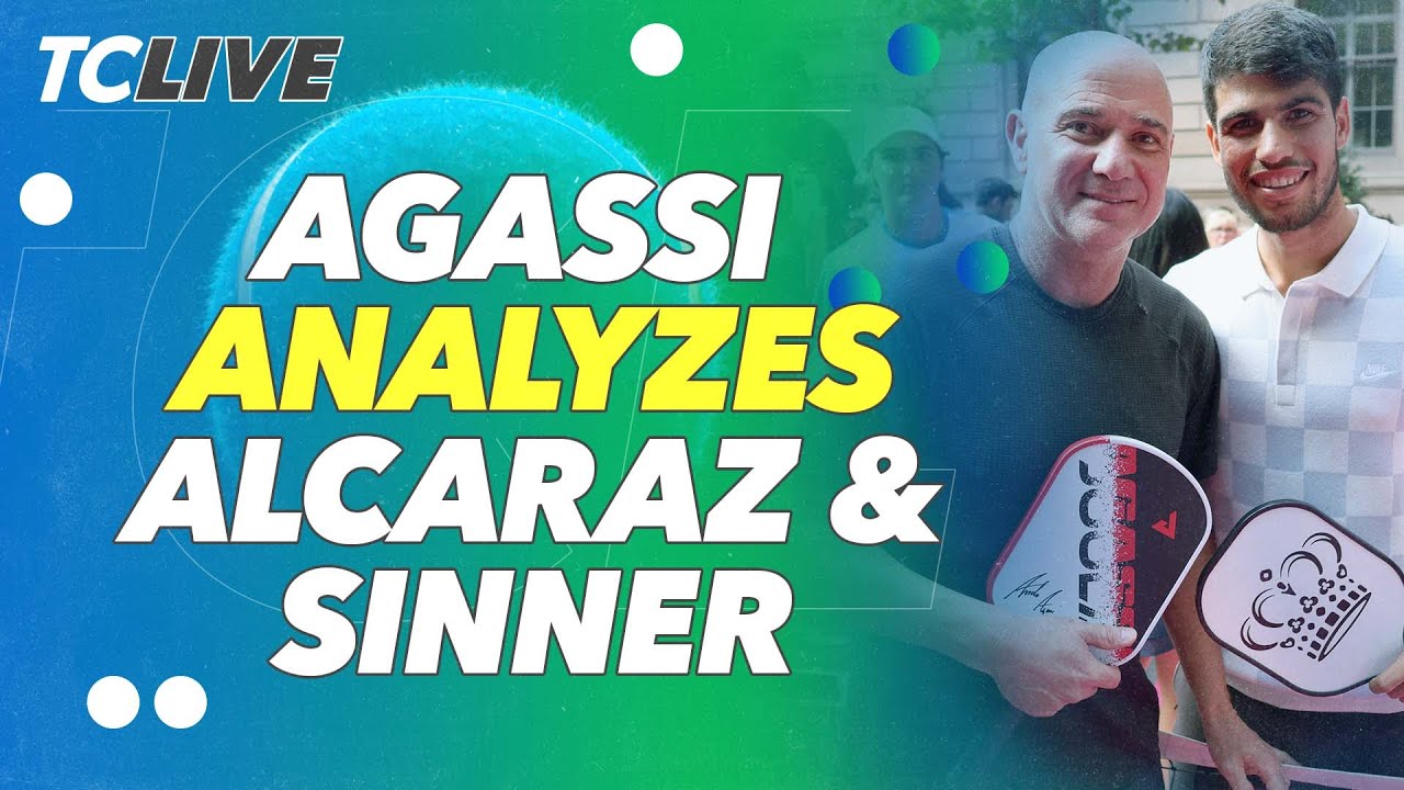 Andre Agassi Gives Insight on Sinner & Alcaraz Rivalry | TC Live