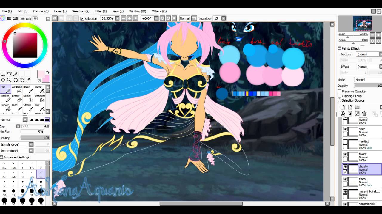 [WC] Speedpaint: Ashia Bloomix