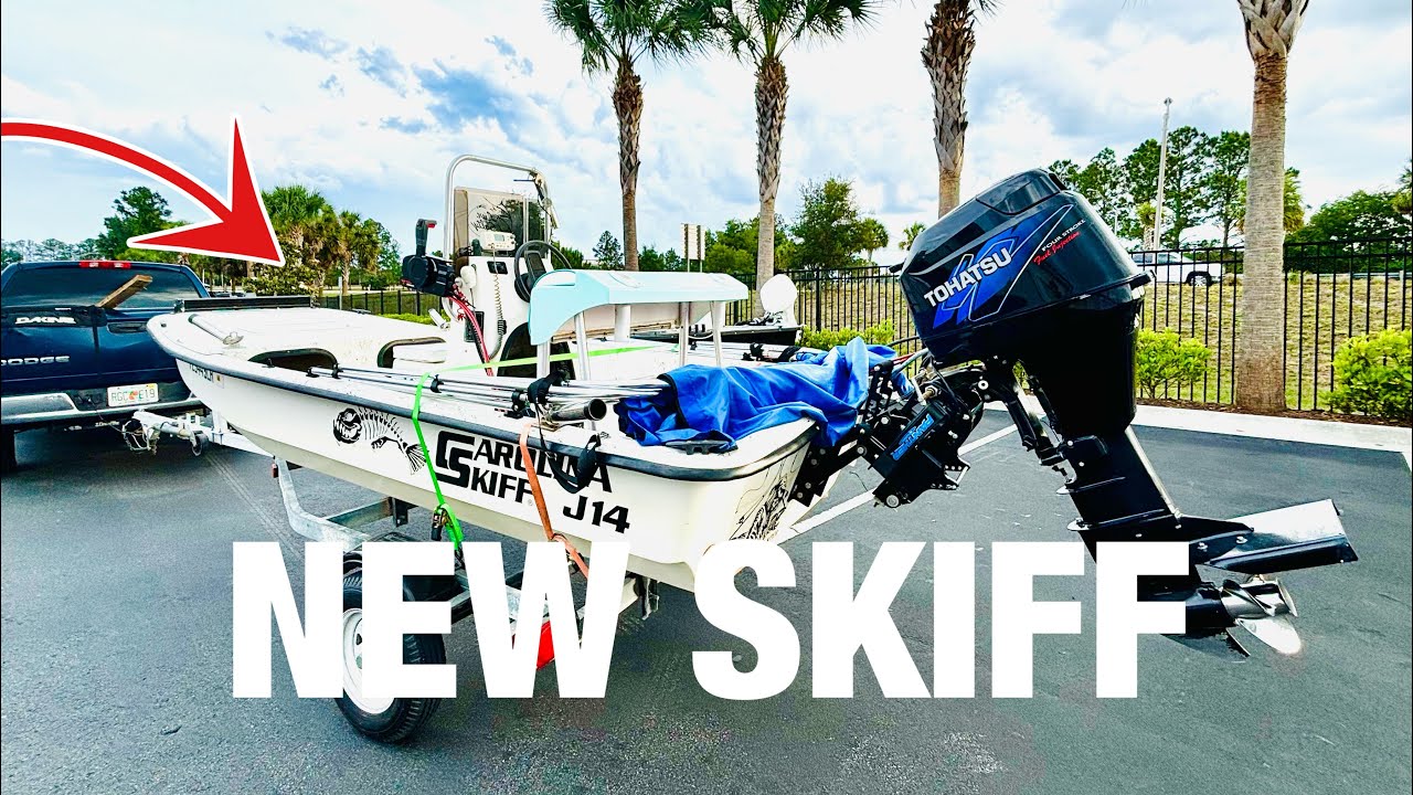 Buying a New boat on Facebook Marketplace ! - CAROLINA SKIFF J14 F + Walkaround ( Tohatsu 25hp )