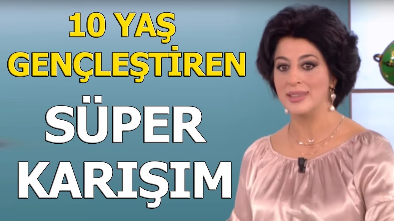 10 yaş gençleştiren süper karışım! Şems Arslan tarifleri...