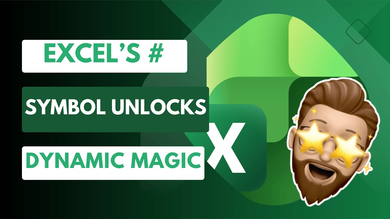 The # Operator: Excel's Secret for Dynamic Data!