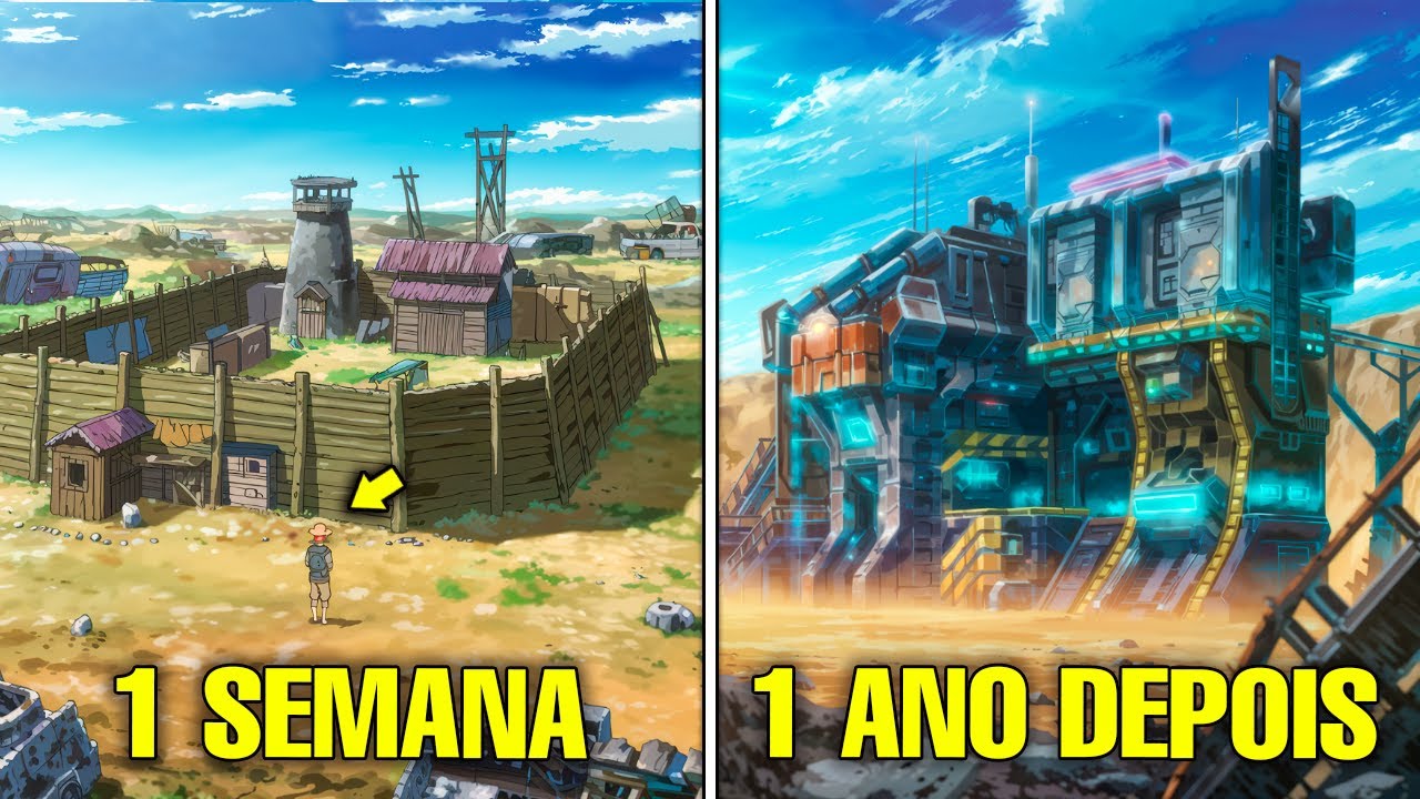 No Apocalypse NUCLEAR Ele RECONSTR&Oacute;I A Civiliza&ccedil;&atilde;o Do 0 Com SISTEMA De MISS&Otilde;ES!  - Manhwa Recap