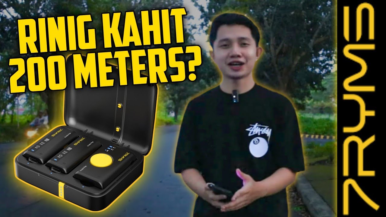 BAGONG WIRELESS MIC FOR PHONE/PC/LAPTOP/CAMERA (7Ryms DW10 REVIEW)
