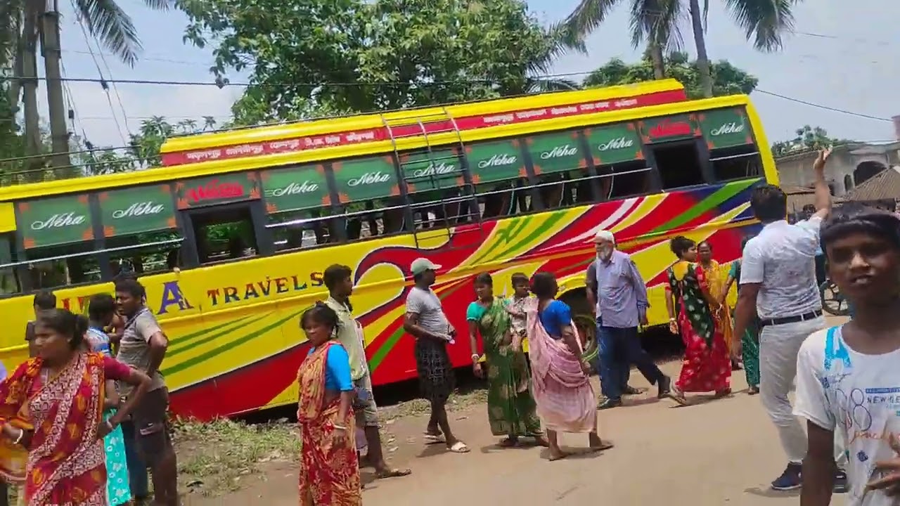 খড়গপুর বর্ধমান বাস দুর্ঘটনা