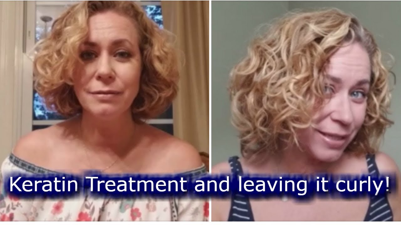 Keratin Treatment and leaving your hair curly