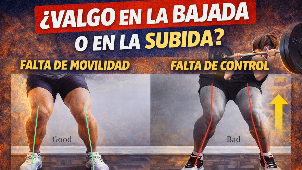 😳¿Por qué los aductores dominan la sentadilla? (y qué hacer cuando falla el control de cadera)🏋🏼‍♀️