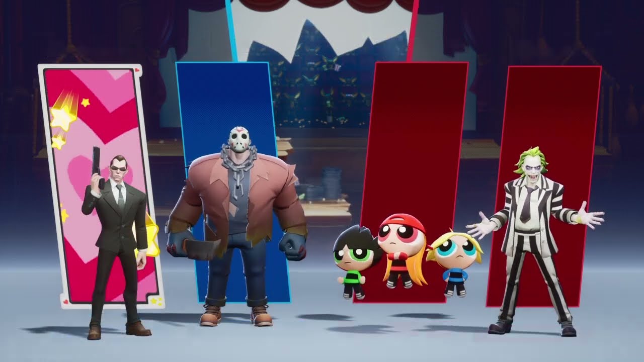 Agent Smith/Jason Voorhees Vs The Powerpuff Girls/Beetlejuice|MultiVersus