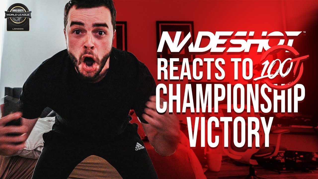 NADESHOT REACTS TO FIRST 100 THIEVES CHAMPIONSHIP!
