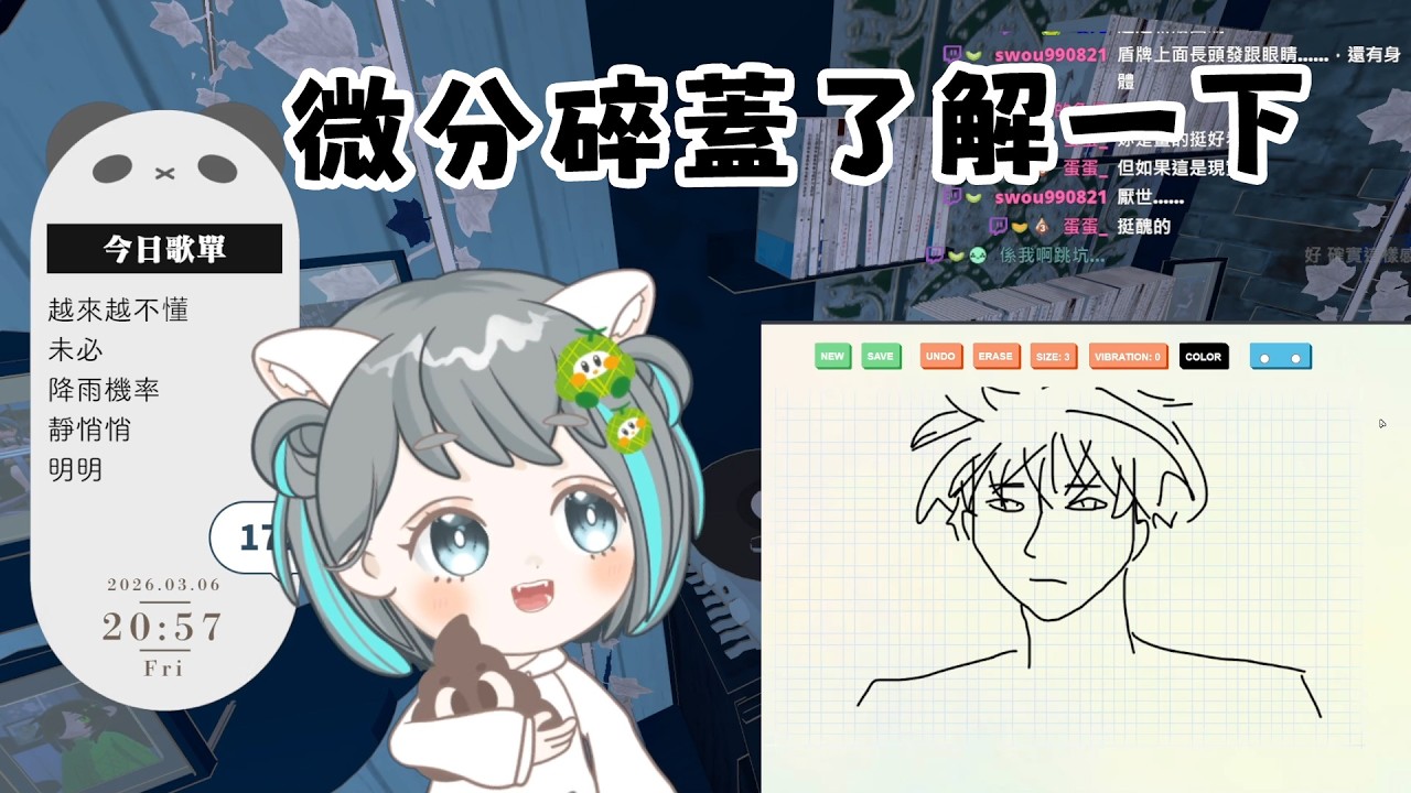 哈密瓜變回來啦~！！來聽歌ㄒ【歌回 20260306】 VTuber 哈密瓜