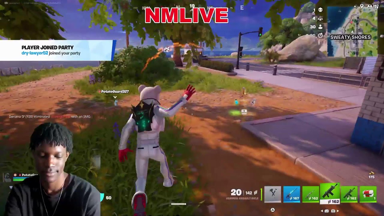 ZERO BUILD PLAYING WITH SUBS + CHASE EVERY SHOT STREAM!!!