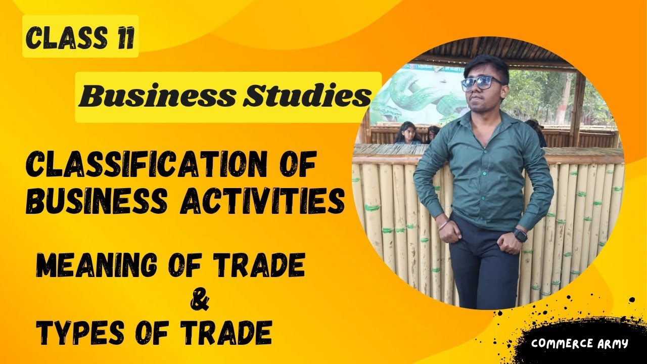 Meaning of Trade | Types of Trade | Classification of Business Activities | Business Studies Class11