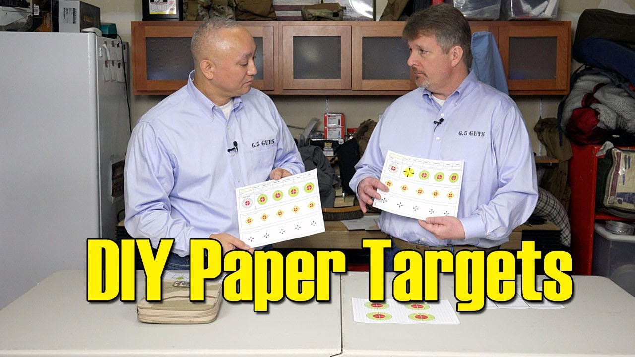 S4 - 09 - Бумажные мишени своими руками