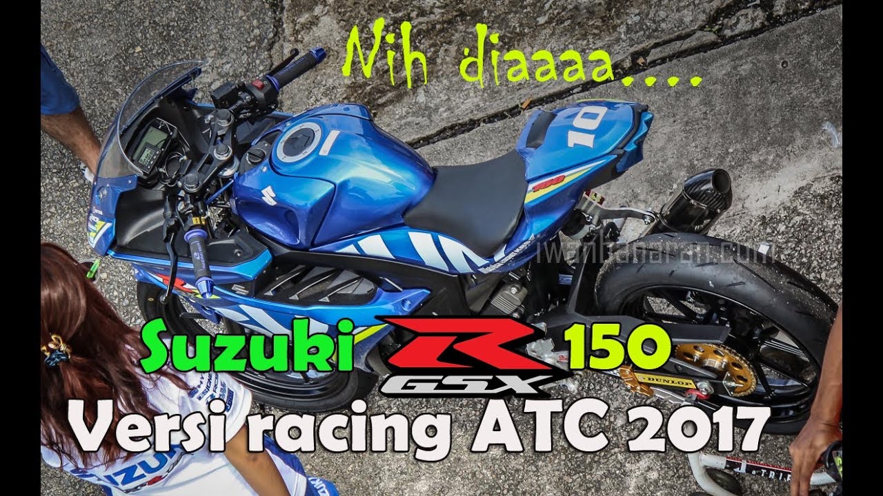 Melototin Suzuki GSX-R150 versi racing ATC 2017 | Keren !!