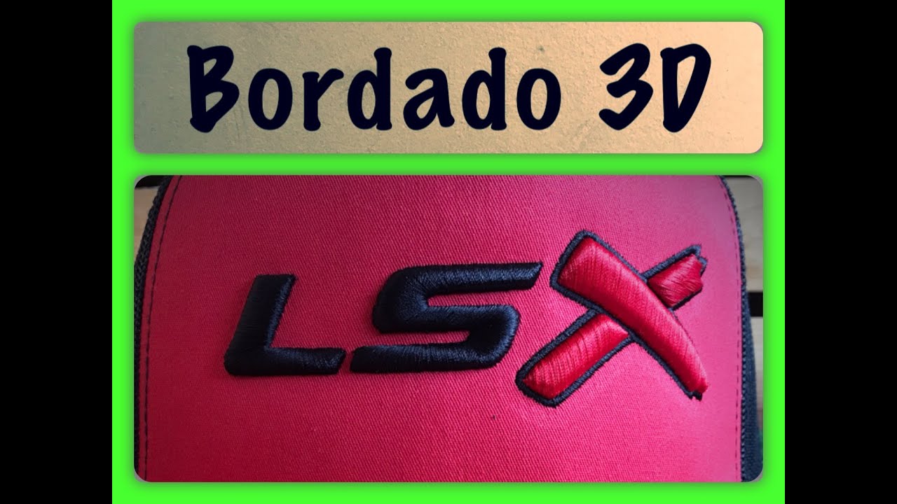 BORDADO 3D PASO A PASO - TIPOS DE  FOAMI O GOIMA EVA - TIPO DE AGUJAS