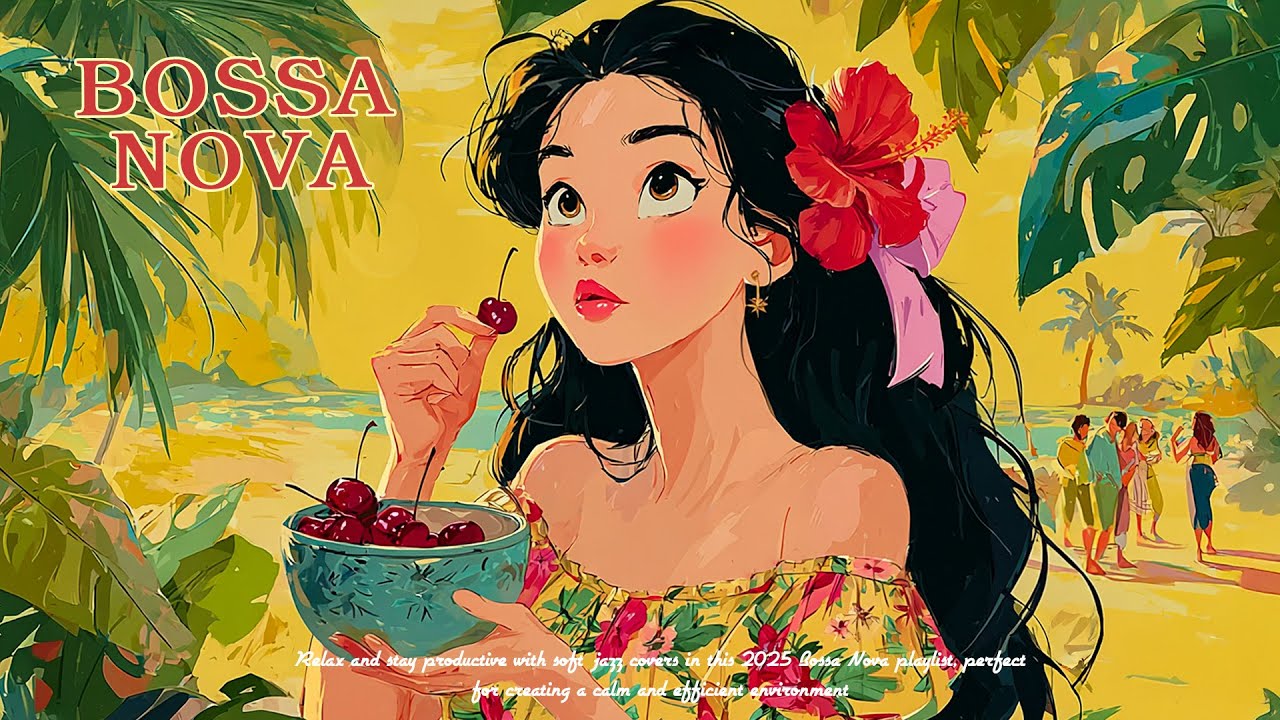 Best Bossa Nova Cover 2025 🍒🎧 Relax & Unwind Jazz in Summer Mood - Relax Summer Jazz