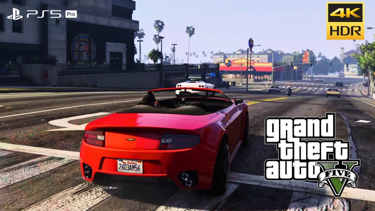 GTA 5 PS5 PRO : découverte de LOS SANTOS [4K FPS60 HDR]