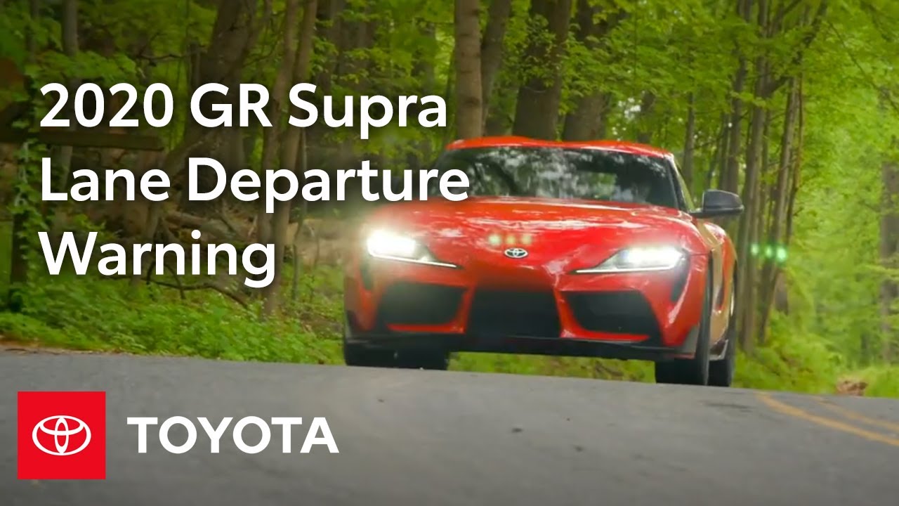 Lane Departure Warning with Steering Assist: 2020 Toyota GR Supra Specs & Safety Features Pt 2