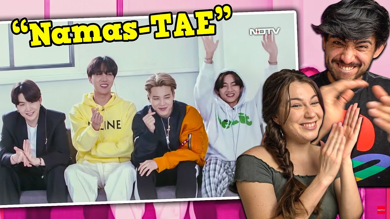 BTS on NDTV Full Interview - FIRST TIME COUPLES REACTION!