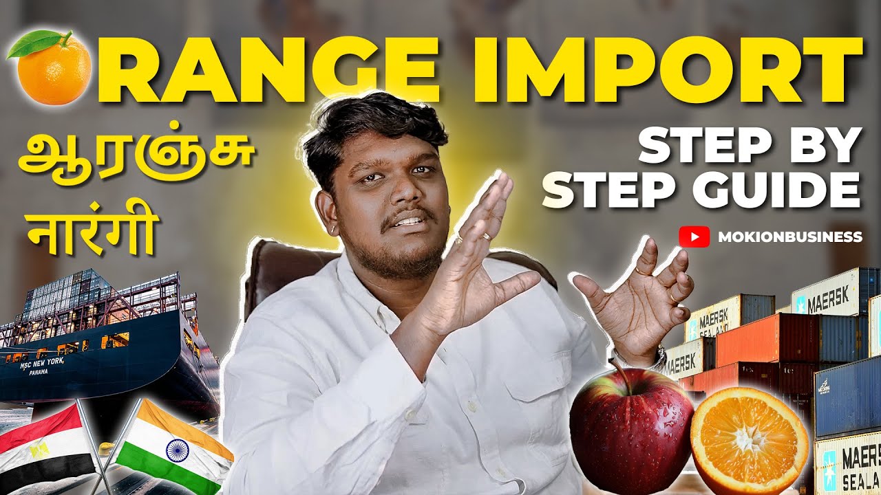 How to Import Orange from Egypt? - Step by Step Guide - Moki on Business
