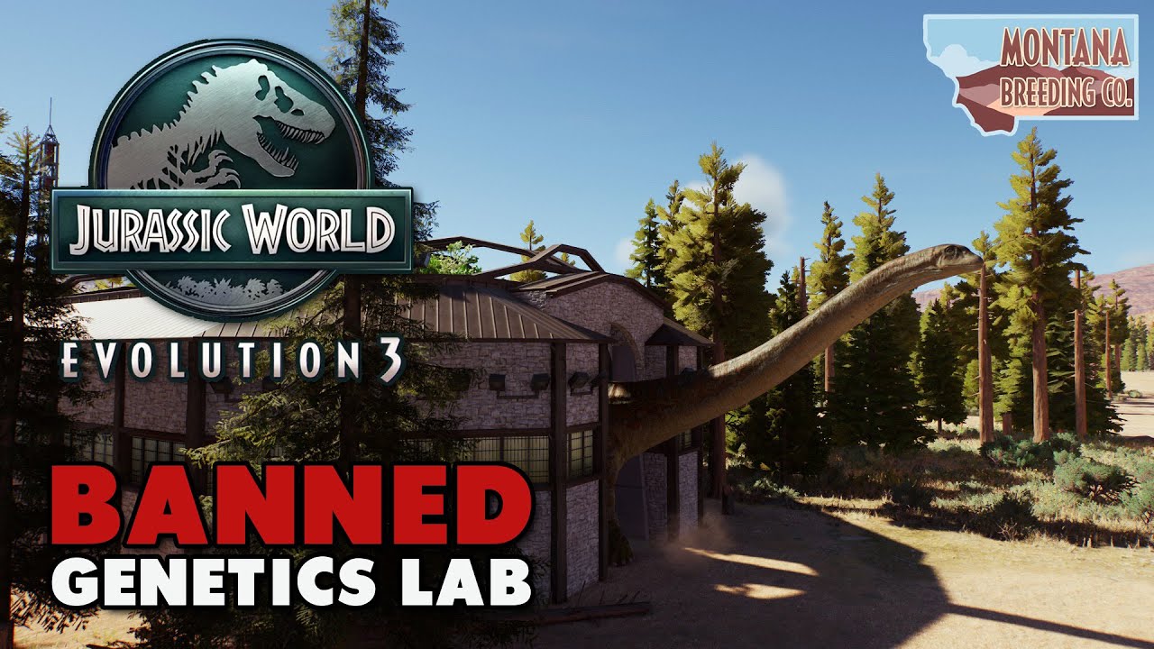I Built a SECRET Black Market Hatchery in Jurassic World Evolution 3!