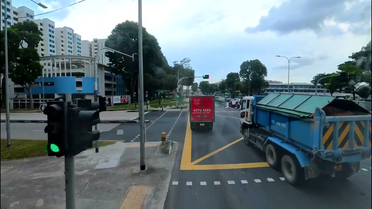 🇸🇬 Bus ride | Choa Chu Kang to Joo Koon | Let's Wander 