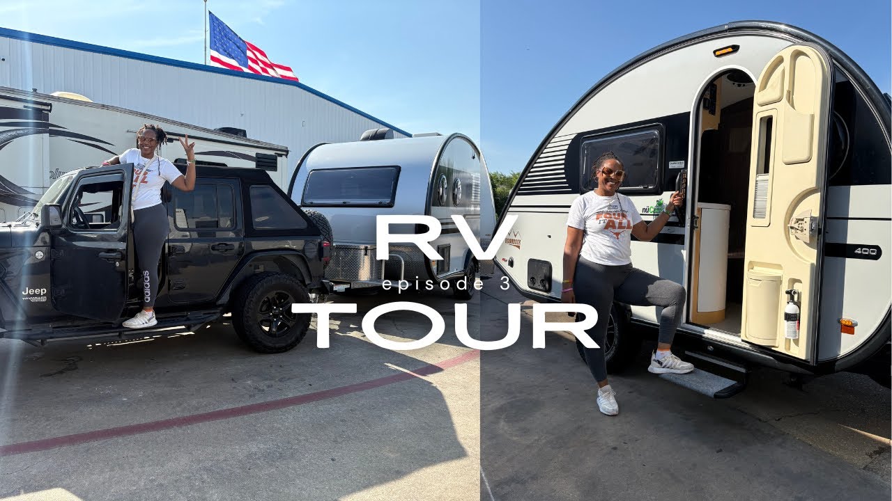 Parked in Nature: A Peek Inside My Tiny RV Life Ep.3