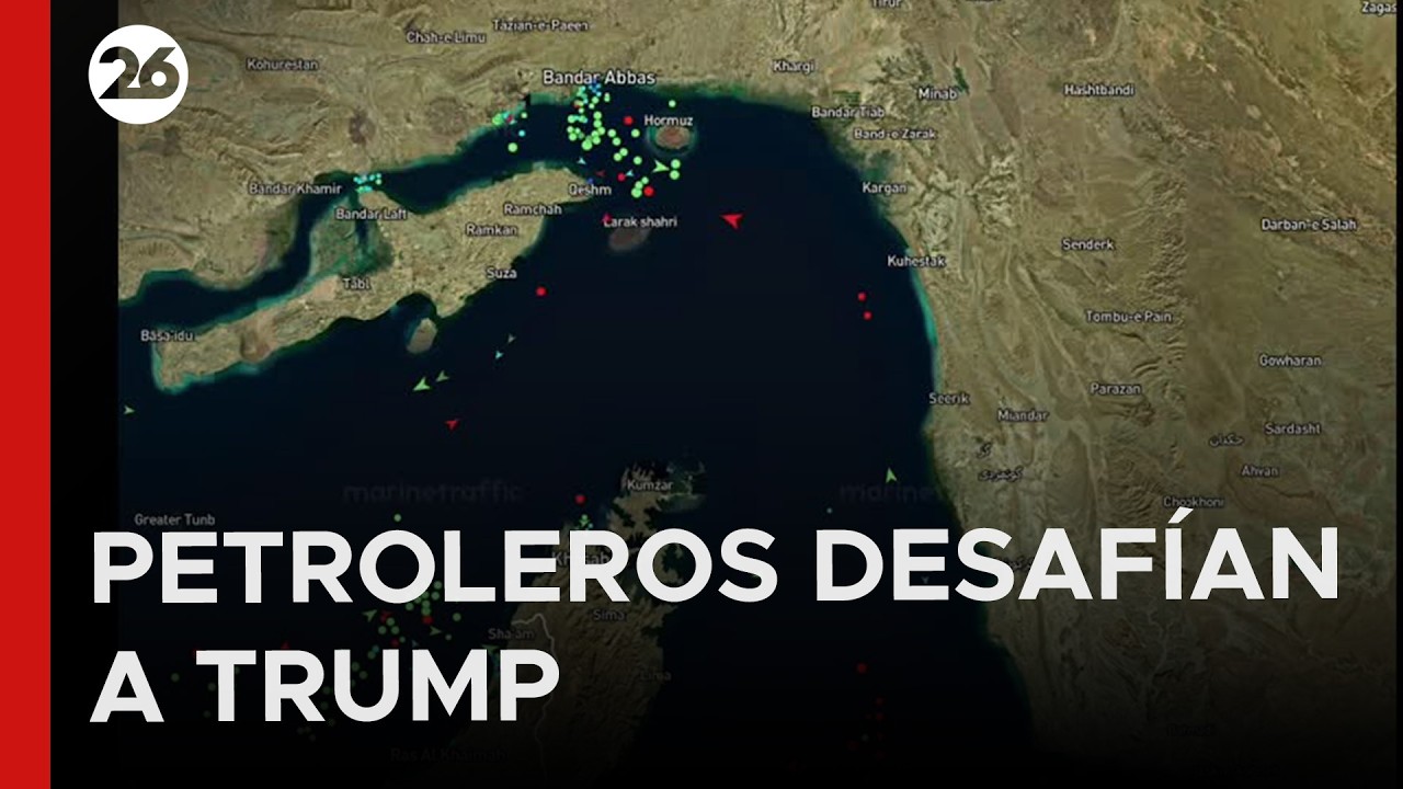 🚨 SUPERPETROLEROS DESAF&Iacute;AN A TRUMP | Dos buques logran romper el cerco naval de Estados Unidos