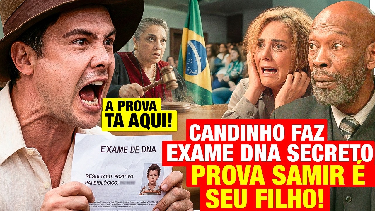 ETA MUNDO MELHOR: Candinho faz TESTE DNA SECRETO de Samir! Resultado mostra ALGO QUE NINGUÉM SABIA!