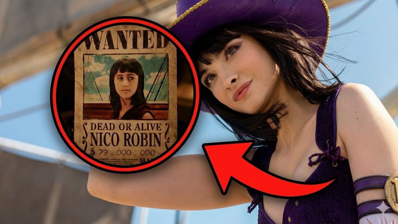 Why Nico Robin Had A Bounty Poster As A Kid - One Piece Live Action Season 2 